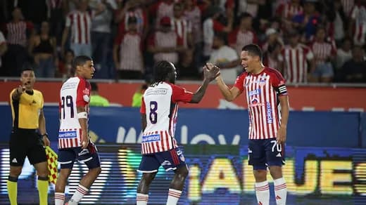 Junior venció al América de Cali y tras el empate entre el Once Caldas y Tolima, es líder del cuadrangular B de la Liga Betplay II