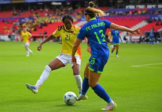 Tras empatar en el tiempo regular, la Selección femenina de Brasil venció en penales a Colombia y es la campeona de la Copa América 2025