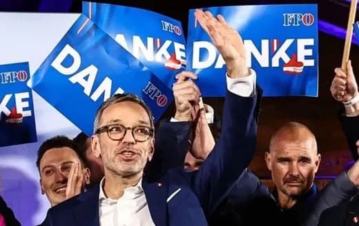El partido de extrema derecha Libertad terminó primero en las elecciones legislativas austriacas