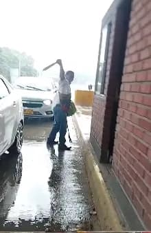 De nuevo ataques vandálicos a la estación de peaje de Turbaco de la vía 4G Barranquilla – Cartagena