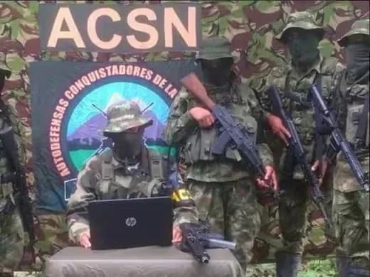 Autodefensas Conquistadoras de la Sierra suspenden temporalmente los diálogos con el Gobierno Nacional tras combates