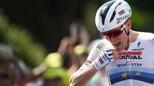 Tim Merlier ganó la novena etapa del Tour de Francia: Tadej Pogacar mantuvo el jersey de líder